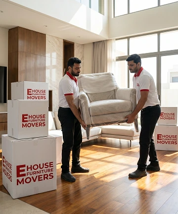 Living Room Furniture Moving in Dubai